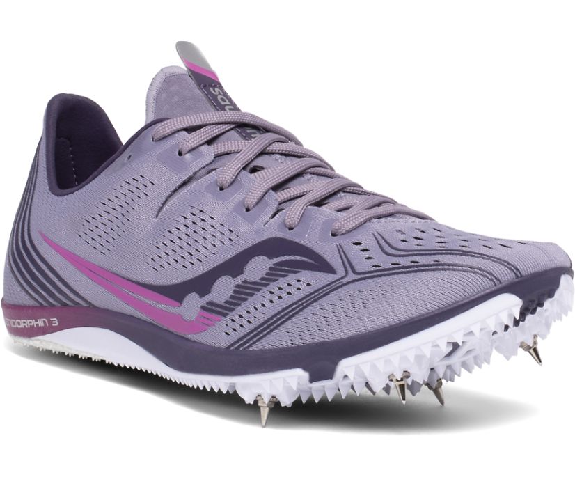 Női Saucony Endorphin 3 Futócipő Lila | HU 042VRW